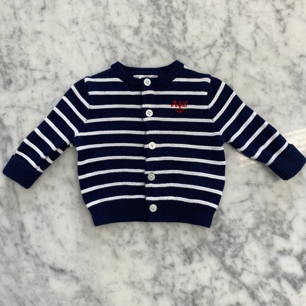 Striped Knit Cardigan